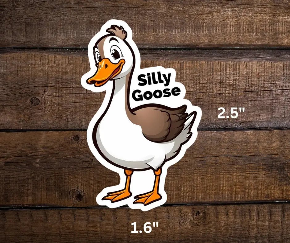 silly goose sticker